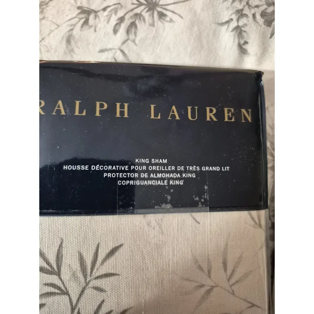 💥 King Ralph Lauren Hoxton Collection Ainslie Duvet Cover Set w/ 2 Shams